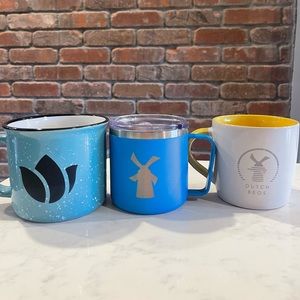 3 Dutch Bros Mugs